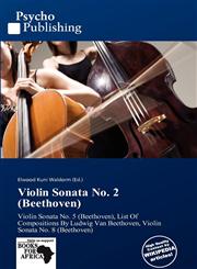 Violin Sonata No. 2 (Beethoven),6138934903,9786138934905