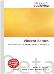 Vincent Barnes,6135053493,9786135053494