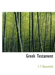 Greek Testament,1117397289,9781117397283