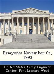 Essayons November 04, 1993,1288523955,9781288523955