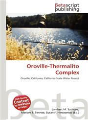 Oroville-Thermalito Complex,6136391600,9786136391601