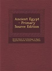 Ancient Egypt - Primary Source Edition,1293633828,9781293633823