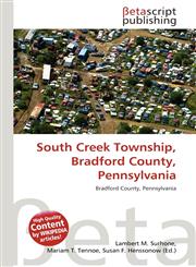 South Creek Township, Bradford County, Pennsylvania,6135020242,9786135020243
