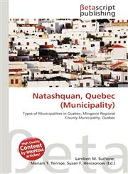Natashquan, Quebec (Municipality),6135280376,9786135280371