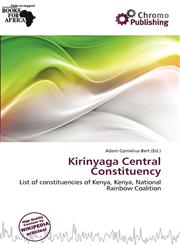 Kirinyaga Central Constituency,6201744495,9786201744493