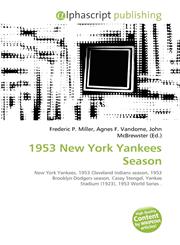 1953 New York Yankees Season,613556949X,9786135569490