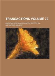Transactions Volume 72,1153083833,9781153083836