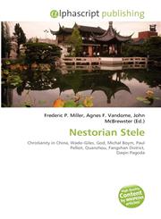 Nestorian Stele,6134209570,9786134209571