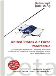 United States Air Force Pararescue,6135149725,9786135149722