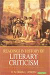 Readings in History of Literary Criticism 1st Edition,8178849089,9788178849089