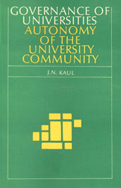 Governance of Universitities Autonomy of the University Community 1st Edition,8170172349,9788170172345