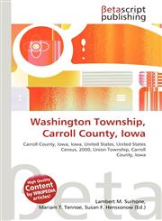 Washington Township, Carroll County, Iowa,6134458287,9786134458283
