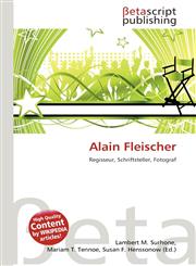 Alain Fleischer,6132474676,9786132474674