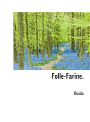 Folle-Farine.,1117771806,9781117771809