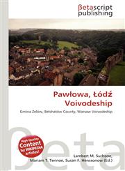 Pawłowa, Łódź Voivodeship,6135048961,9786135048964