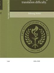 Locating and reducing translation difficulty.,1244769401,9781244769403