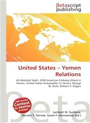 United States - Yemen Relations,6135198637,9786135198638
