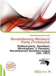 Revolutionary Workers' Party (Trotskyist),6200578281,9786200578280