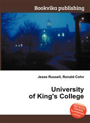 University of King's College,5511186430,9785511186436