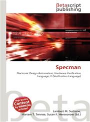 Specman,6133647566,9786133647565