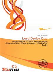 Lord Derby Cup,6136625431,9786136625430
