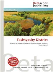 Tashtypsky District,6136256371,9786136256375