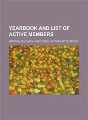 Yearbook and List of Active Members,1152144073,9781152144071