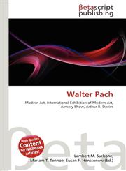 Walter Pach,6132282645,9786132282644