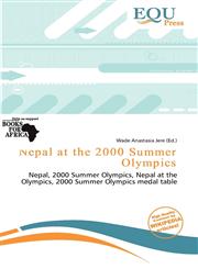 Nepal at the 2000 Summer Olympics,6201152865,9786201152861