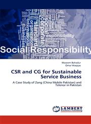 CSR and CG for Sustainable Service Business,3659134929,9783659134920