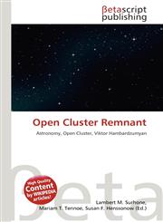 Open Cluster Remnant,613527922X,9786135279221