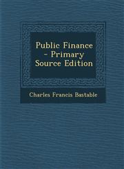 Public Finance - Primary Source Edition,1294892304,9781294892304