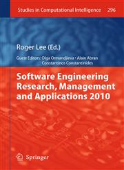 Software Engineering Research, Management and Applications 2010,3642132723,9783642132728