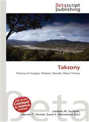 Taksony,6135025562,9786135025569