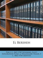 El Bersheh,1178492257,9781178492255