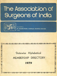 Statewise Alphabetical Membership Directory, 1979