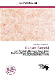 Günter Ropohl,6137220265,9786137220269