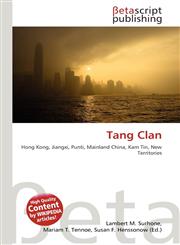 Tang Clan,6135367757,9786135367751