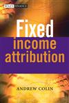 Fixed Income Attribution,0470011750,9780470011751