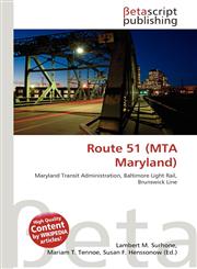 Route 51 (MTA Maryland),6135061453,9786135061451