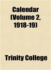 Calendar (Volume 2, 1918-19),115194355X,9781151943552