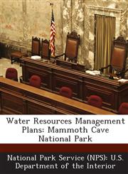 Water Resources Management Plans Mammoth Cave National Park,1288814038,9781288814039