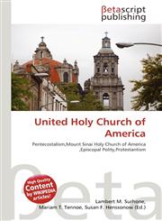United Holy Church of America,6136166291,9786136166292