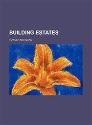 Building estates,1130879992,9781130879995
