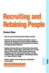 Recruiting and Retaining People 1st Edition,1841122068,9781841122069